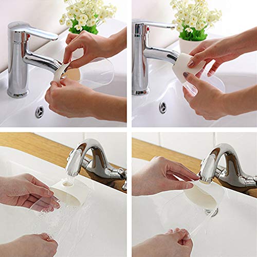 2 מארז ברז מאריך כיור ידית מאריך לתינוקות פעוטות ילדים, בטוח כדי לשטוף שלך תינוק של ידיים ולא יותר מים-שלילי