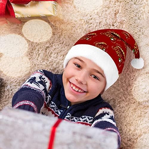 שמח פיצה יום חג המולד סנטה כובע עבור אדום חג המולד כובע חג טובות חדש שנה חגיגי ספקי צד
