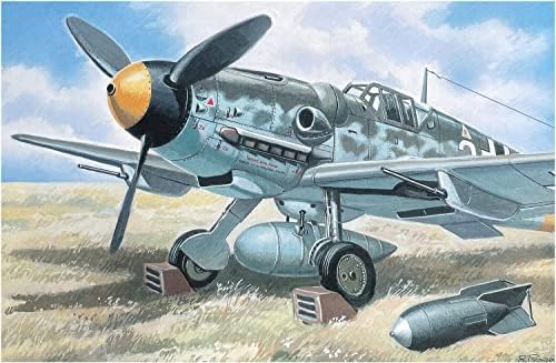 48419 1/48 גרמנית אוויר חיל מסרשמיט 109 חיצוני נשק סט, פלסטיק דגם